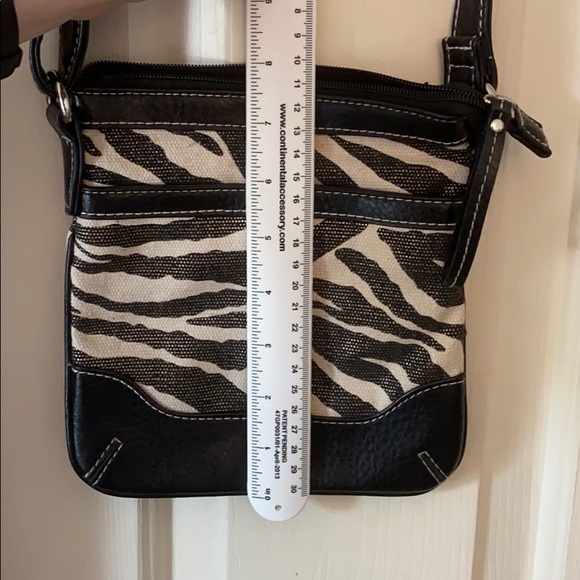 Zebra Print Crossbody Bag - Picture 5 of 7